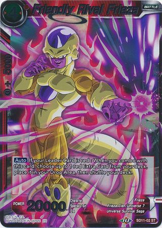 Friendly Rival Frieza - SD11-02 - Starter Rare (Foil) available at 401 Games Canada