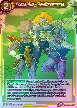 Frieza Army Reinforcements - EB1-48 - Common (FOIL) available at 401 Games Canada