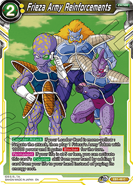 Frieza Army Reinforcements - EB1-48 - Common available at 401 Games Canada