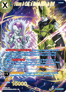 Frieza & Cell, a Match Made in Hell - BT12-029 - Special Rare (SPR) available at 401 Games Canada