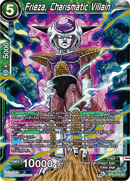 Frieza, Charismatic Villain - BT10-075 - Super Rare (Reprint) available at 401 Games Canada