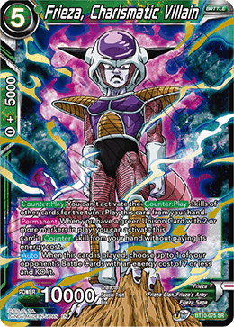 Frieza, Charismatic Villain - BT10-075 - Super Rare (Ultimate Deck 2022 Foil) available at 401 Games Canada