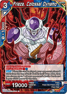 Frieza, Colossal Dynamo - BT10-149 - Uncommon (FOIL) (Reprint) available at 401 Games Canada