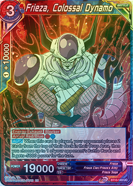 Frieza, Colossal Dynamo - BT10-149 - Uncommon (FOIL) available at 401 Games Canada