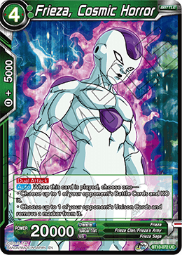 Frieza, Cosmic Horror - BT10-072 - Uncommon (FOIL) (Reprint) available at 401 Games Canada