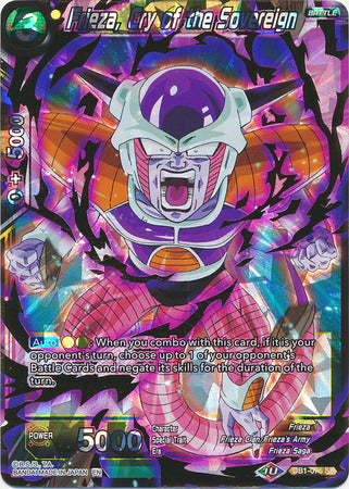 Frieza, Cry of the Sovereign - DB1-076 - Super Rare available at 401 Games Canada