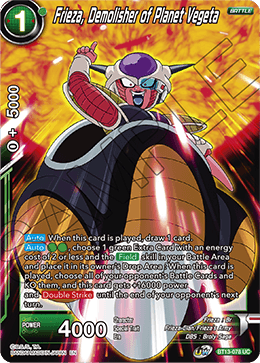 Frieza, Demolisher of Planet Vegeta - BT13-078 - Uncommon (FOIL) available at 401 Games Canada