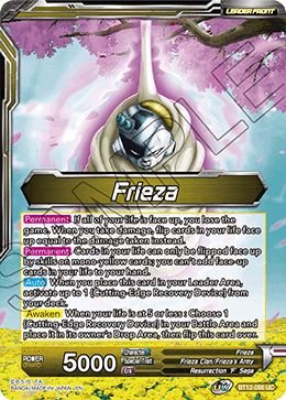 Frieza // Frieza, Resurrected - BT12-086 - Uncommon available at 401 Games Canada