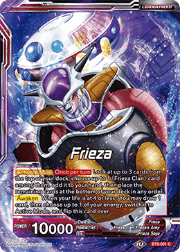 Frieza // Frieza, the Planet Wrecker - BT9-001 - Common (FOIL) available at 401 Games Canada