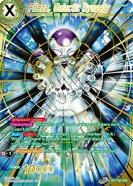 Frieza, Galactic Dynasty - BT17-061 - Special Rare (SPR) available at 401 Games Canada