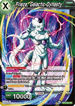 Frieza, Galactic Dynasty - BT17-061 - Super Rare available at 401 Games Canada