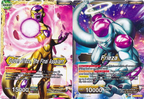 Frieza // Golden Frieza, The Final Assailant - TB1-073 - Uncommon (Foil) available at 401 Games Canada