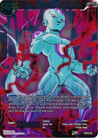 Frieza, Obsession of The Clan - EX03-23 - Expansion Rare (Foil) available at 401 Games Canada