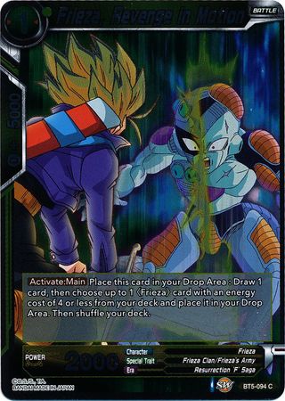 Frieza, Revenge in Motion - BT5-094 - Common (FOIL) available at 401 Games Canada