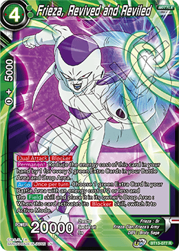 Frieza, Revived and Reviled - BT13-077 - Rare (FOIL) available at 401 Games Canada