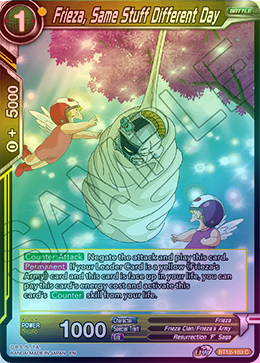 Frieza, Same Stuff Different Day - BT12-103 - Common (FOIL) available at 401 Games Canada