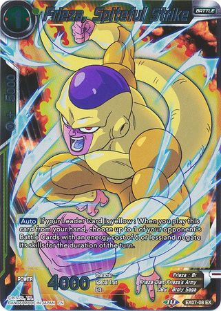 Frieza, Spiteful Strike - EX07-08 - Expansion Rare (Foil) available at 401 Games Canada