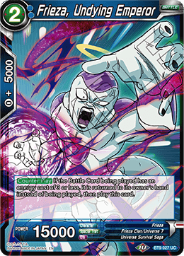 Frieza, Undying Emperor - BT9-027 - Uncommon (FOIL) available at 401 Games Canada