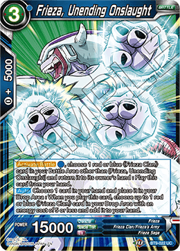 Frieza, Unending Onslaught - BT9-022 - Uncommon (FOIL) available at 401 Games Canada