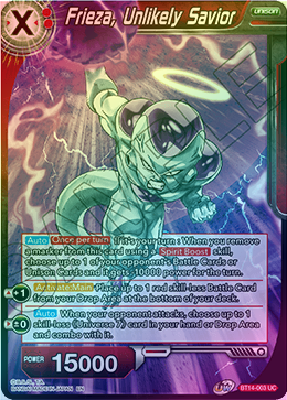 Frieza, Unlikely Savior - BT14-003 - Uncommon (FOIL) available at 401 Games Canada