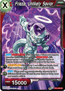 Frieza, Unlikely Savior - BT14-003 - Uncommon available at 401 Games Canada