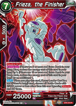 Frieza, the Finisher - BT6-018 - Rare available at 401 Games Canada