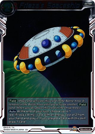 Frieza's Spaceship - TB3-016 - Uncommon (FOIL) available at 401 Games Canada