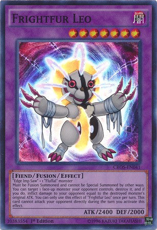 Frightfur Leo - CROS-EN041 - Super Rare - 1st Edition available at 401 Games Canada