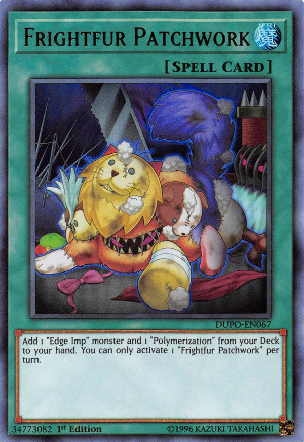 Frightfur Patchwork - DUPO-EN067 - Ultra Rare - 1st Edition available at 401 Games Canada