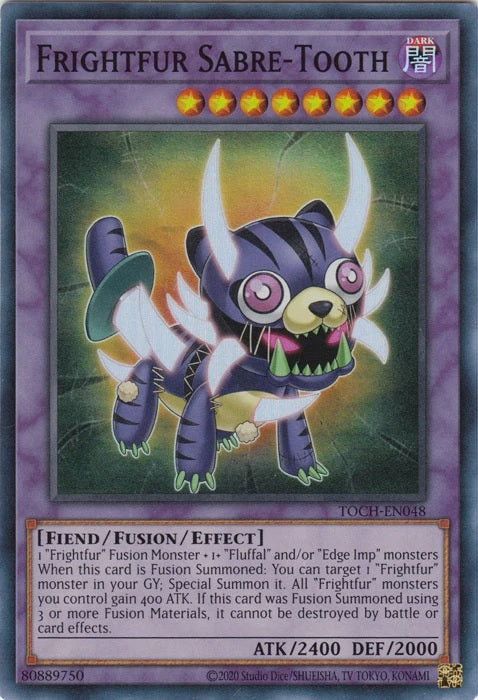 Frightfur Sabre-Tooth - TOCH-EN048 - Super Rare - Unlimited available at 401 Games Canada