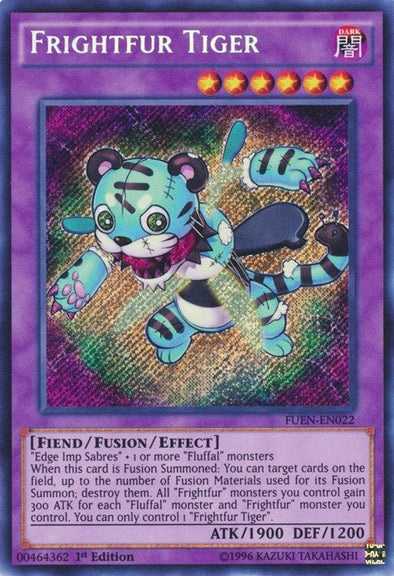 Frightfur Tiger - FUEN-EN022 - Secret Rare - 1st Edition available at 401 Games Canada