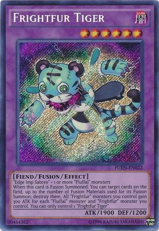 Frightfur Tiger - FUEN-EN022 - Secret Rare - Unlimited available at 401 Games Canada