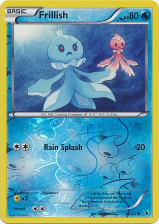 Frillish - 30/101 - Common - Reverse Holo available at 401 Games Canada