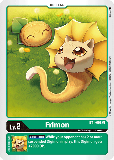 Frimon - BT1-008 - Uncommon available at 401 Games Canada