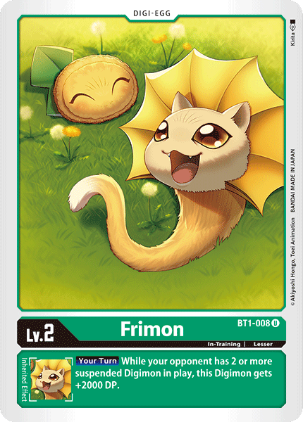 Frimon - BT1-008 - Uncommon available at 401 Games Canada