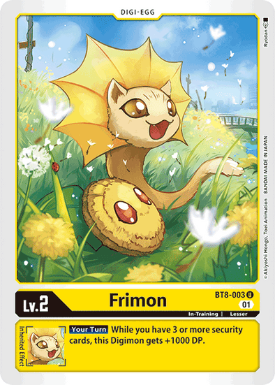 Frimon - BT8-003 - Uncommon available at 401 Games Canada