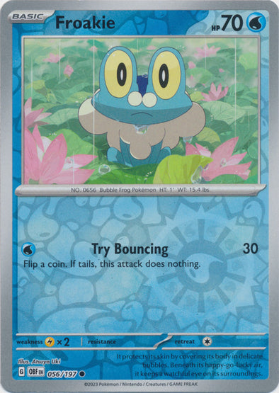 Froakie - 056/197 - Common - Reverse Holo available at 401 Games Canada