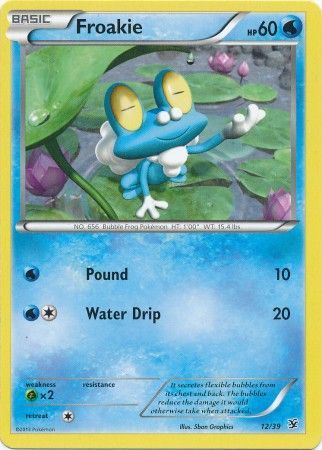 Froakie - 12/39 - Common available at 401 Games Canada