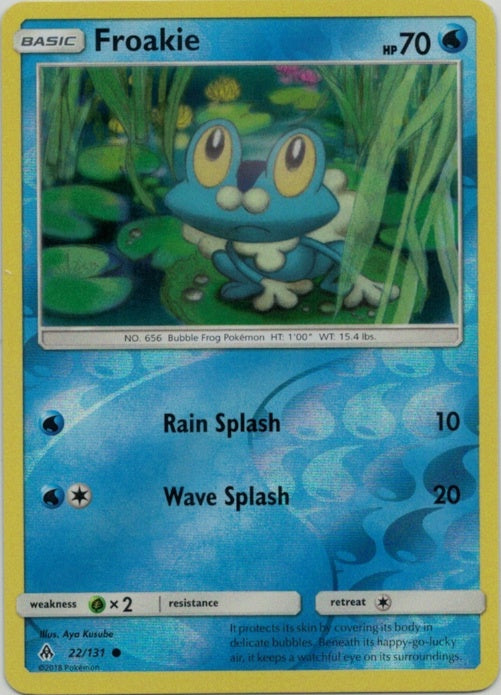 Froakie - 22/131 - Common - Reverse Holo available at 401 Games Canada