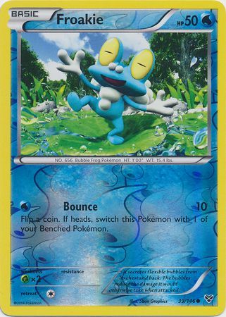 Froakie - 39/146 - Common - Reverse Holo available at 401 Games Canada