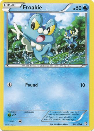 Froakie - 46/162 - Common available at 401 Games Canada