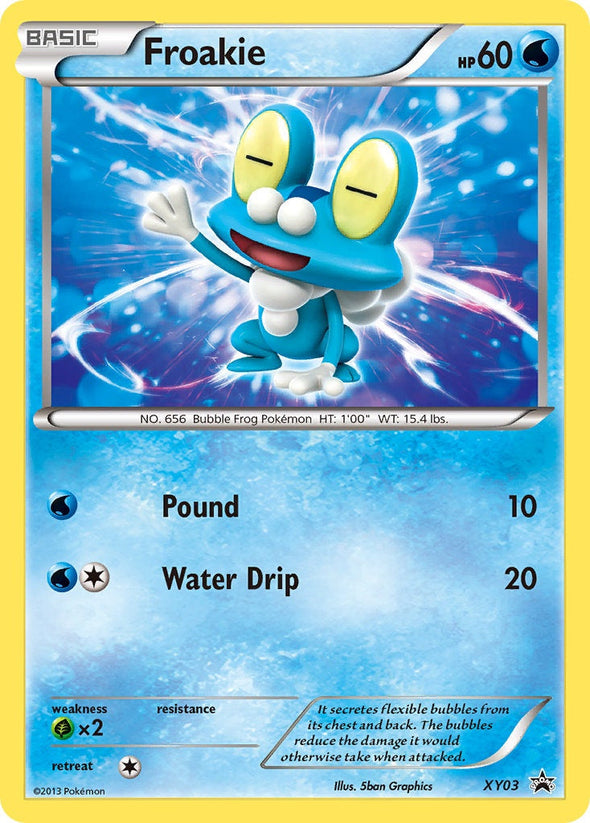 Froakie - XY03 - Holo Promo available at 401 Games Canada