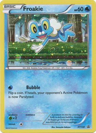 Froakie - XY138 - Holo Promo available at 401 Games Canada