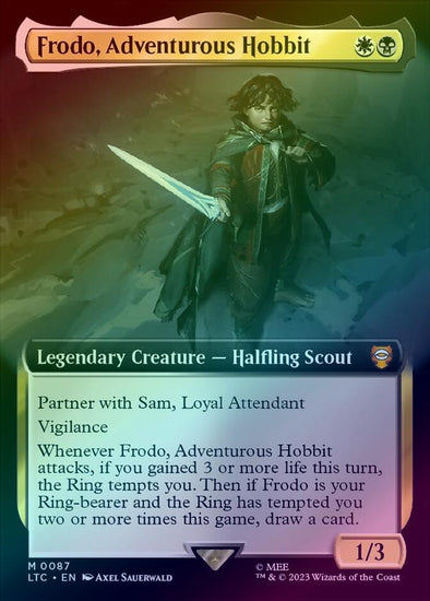 frodo mtg cards 401 Games Canada - Frodo, Adventurous Hobbit