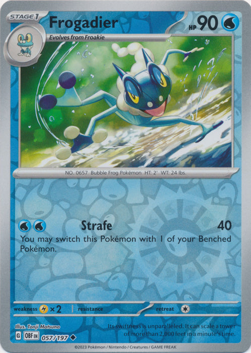 Frogadier - 057/197 - Uncommon - Reverse Holo available at 401 Games Canada