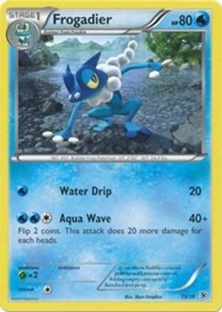 Frogadier - 13/39 - Common available at 401 Games Canada