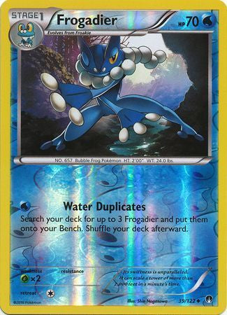 Frogadier - 39/122 - Uncommon - Reverse Holo available at 401 Games Canada