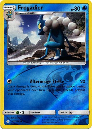 Frogadier - 52/214 - Uncommon - Reverse Holo available at 401 Games Canada