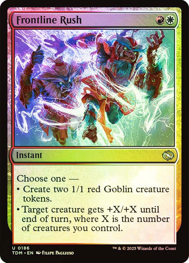 Frontline Rush (Foil) (TDM)
