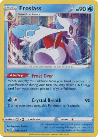 Froslass - 036/198 - Holo Rare available at 401 Games Canada